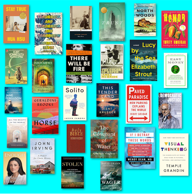 Covers of recommended books